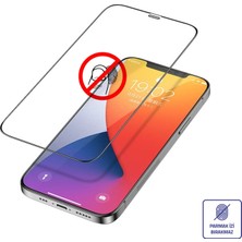 Kinhank Bufalo iPhone 12 Pro Max Ekran Koruyucu 9d Temperli Cam - Siyah