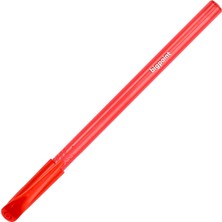 Bigpoint | Tükenmez Kalem, 3 Km Yazma Kapasiteli, Yağ Bazlı Mürekkepli Master Kalem, 1.00 mm Uçlu, Kırmızı