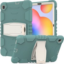 Seashell Digital Pc Silikon Samsung Galaxy Tab S6 Lite (2024) P620 S6 Lite (2022) S6 Lite (2020) P610 P615 ZÜMRÜT Tablet Kılıfı (Yurt Dışından)