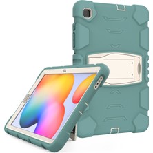 Seashell Digital Pc Silikon Samsung Galaxy Tab S6 Lite (2024) P620 S6 Lite (2022) S6 Lite (2020) P610 P615 ZÜMRÜT Tablet Kılıfı (Yurt Dışından)