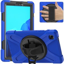 Seashell Digital 360 Derece Dönebilen Tekme Standı Pc Silikon Ultra Hibrit Tam Vücut Koruyucu Samsung Galaxy Tab A7 Lite 8 7 Inç Tablet Kılıfı (Yurt Dışından)