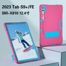 Seashell Digital Samsung Galaxy Tab S9 Çift Silikon Pc Tablet Kılıfı (Yurt Dışından)