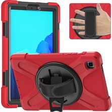 Seashell Digital 360 Derece Dönebilen Tekme Standı Pc Silikon Ultra Hibrit Tam Vücut Koruyucu Samsung Galaxy Tab A7 Lite 8 7 Inç Tablet Kılıfı (Yurt Dışından)