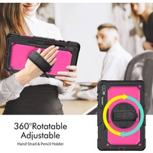 Seashell Digital Samsung Galaxy Tab S8 Wi Fi 12 4 Inç (2022) Omuz Askısı mlı Pc Silikon Pet Ekran Koruyucu Kickstand Tablet Kılıfı (Yurt Dışından)