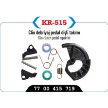 Kaya Plastik Debriyaj Pedal Dişli Takımı Clıo
