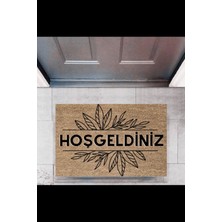 Miraxx Kapı Önü Paspası Dekoratif Dijital Baskı Hoşgeldiniz P 2312