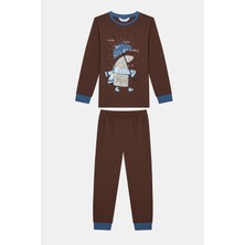 Penti Pamuklu Erkek Çocuk Hedgedog 2li Çok Renkli Pijama Takımı