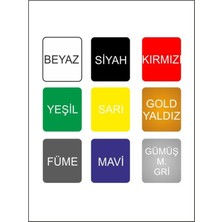 Mcem Store Toyota Corolla Için Uyumlu Aksesuar Sport Kapı Kolu ve Jant Sticker 8 Adet