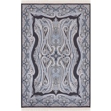 Kaşmir Halı İpek Moroccan Blue 200x290cm Halı Salon Halısı