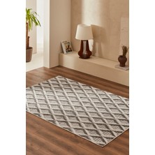 Kaşmir Halı 7/24 Iskandinav Henrik 120X180 cm Salon Mutfak Halısı Yolluk Kilim