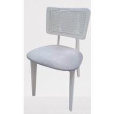 Bengi Ticaret Sandalye Zia MODEL 90406 Kayın Gövde Modern Tarz Doğal Hasırlı 2 Adet El Yapımı