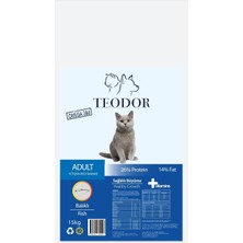 Teodor Balıklı %26 Protein Yetişkin Kedi Maması 15kg