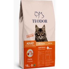 Teodor Gurme %28 Protein Yetişkin Kedi Maması 15kg