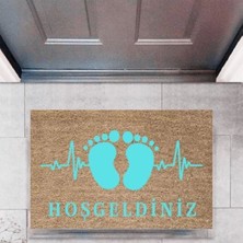 Miraxx Kapı Önü Paspası Dekoratif Dijital Baskı AYAKLARP 2752