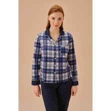 Suwen Becky Gömlek Yaka Pijama Takımı