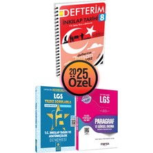 Marka Yayınları LGS Paragraf Soru Bankası - Yıldız İnkılap Deneme - Arı İnkılap Tarihi Defterim