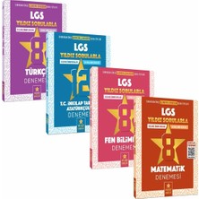 Yıldız Sorular 2025 LGS 8. Sınıf Türkçe Denemesi - Fen Bilimleri Denemesi - Matematik Denemesi - T.C. İnkılap Tarihi ve Atatürkçülük Denemesi 4'lü Set