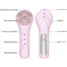 Yopue Yüz Yıkama Fırçası Ev Yüz Temizleme Masajı Silikon Yüz Temizleme Cihazı (Yurt Dışından)