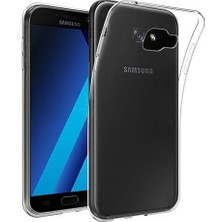 Samsung Galaxy A5 2017 (A520) Kılıf Soft Silikon Şeffaf Arka Kapak