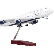 It-Sold 1/150 Ölçekli Delta Air Lines Boeing 747 Model Uçak