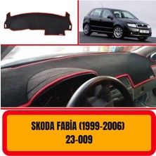 Woodhub Skoda Fabia 1999-2006 Ön Gögüs Panel Torpido Koruma Koruyucu Kilifi Halisi Örtüsü