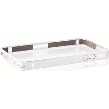 iPhone 4s Bumper Çerçeve Kılıf Beyaz