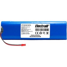 Electroll Ecovacs Deebot Df45 Uyumlu Batarya (ULTRA YÜKSEK KAPASİTE) 3200mah Pil Robot Süpürge Bataryası Değişimi