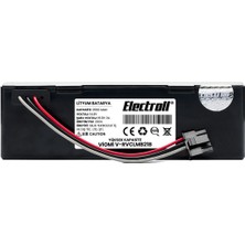 Electroll V-RVCLMB21B Uyumlu Batarya (ULTRA YÜKSEK KAPASİTE) 3500MAH Pil Robot Süpürge Batarya Değişimi