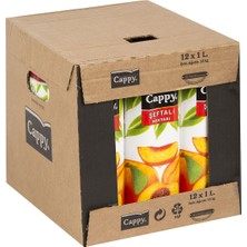 Cappy Şeftali Nektarı 1 lt x 6 Adet Lezzetli Içecek Meyve