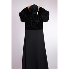 Harika Wear Modern Şıklık Siyah Abaya