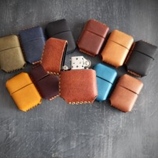 Nikura Craft Nikuracraft Deri Çakmak Kılıfı El Yapımı Deri Kılıfı Deri Çakmak Kılıfı