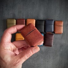 Nikura Craft Nikuracraft Deri Çakmak Kılıfı El Yapımı Deri Kılıfı Deri Çakmak Kılıfı