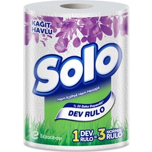 Solo Dev Rulo Kağıt Havlu 6'lı Set