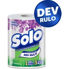 Solo Dev Rulo Kağıt Havlu 6'lı Set