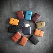Nikura Craft Nikuracraft Deri Çakmak Kılıfı El Yapımı Deri Kılıfı Deri Çakmak Kılıfı