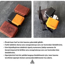 Nikura Craft Nikuracraft Deri Çakmak Kılıfı El Yapımı Deri Kılıfı Deri Çakmak Kılıfı