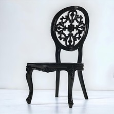 Badem10 Begonya Sert Plastik Ahşap Koltuk Bahçe Balkon Mutfak Yemek Masası Sandalyesi