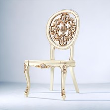 Badem10 Begonya Sert Plastik Ahşap Koltuk Bahçe Balkon Mutfak Yemek Masası Sandalyesi