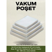 Makro Flexpack Vakum Poşet Düz Tip Sanayi Tipi 15 x 20cm 1 kg