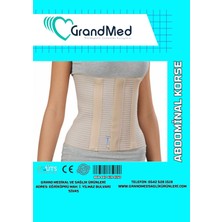 Grandmed Abdominal Batın Toparlayıcı Ameliyat Sonrası Lohusa Gebelik Sonrası Korse Standart Bedensiz