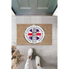 Miraxx 3D Baskı Özel Tasarım  Bej London Saat Kulesi  Paspas