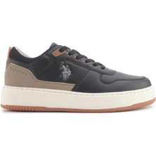 U.S. Polo Assn. Alexander 4pr Sıyah Erkek Sneaker