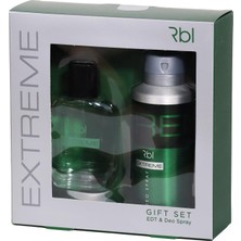 Rebul Man Extreme Parfüm ve Deodorant Seti 50 ml + 150 ml