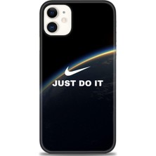 iPhone 11 Kılıf Hd Baskılı - Nike Dünya + 9h Nano Ekran Koruyucu