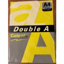 Double A 75 gr 1 Paket 25 Adet Renk Fosforlu Sarı