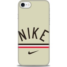 iPhone Se 2020 Kılıf Hd Baskılı - Nike + 9h Nano Ekran Koruyucu