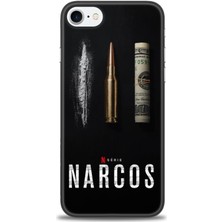 iPhone Se 2020 Kılıf Hd Baskılı - Narcos + 9h Nano Ekran Koruyucu