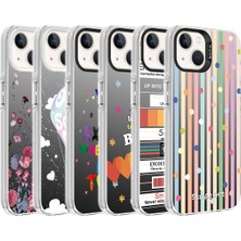 noktaks - Apple iPhone 13 - Kılıf Desenli Silver Sert Kapak - Mottolar