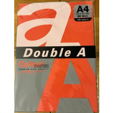 Double A 80 gr 1 Paket 25 Adet Kırmızı