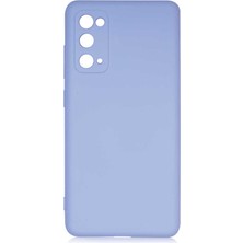 noktaks - Samsung Galaxy S20 FE - Kılıf İçi Kadife Koruyucu Mara Lansman Kapak - Lila - T17915